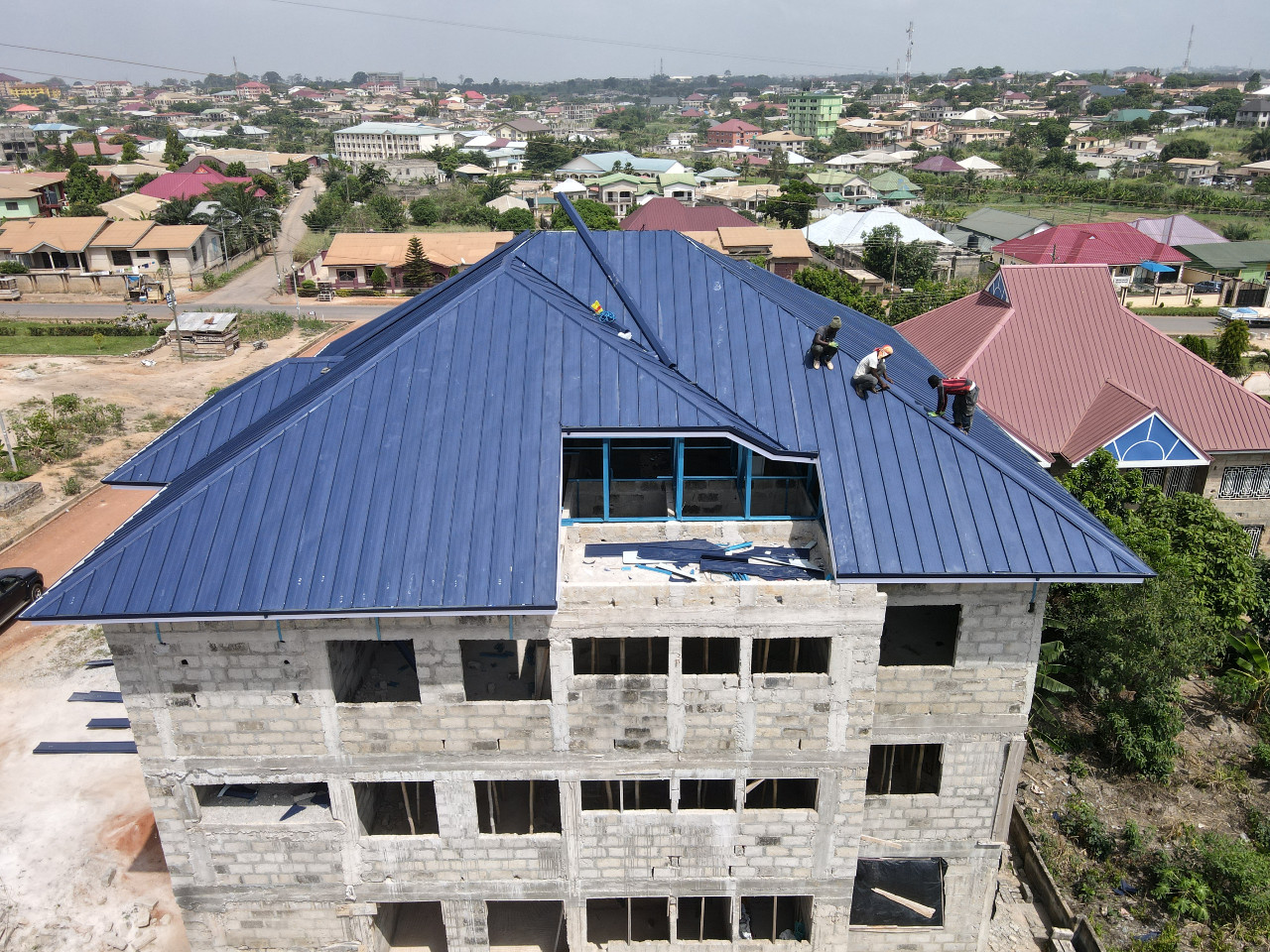 Fitting Roofing Sheets